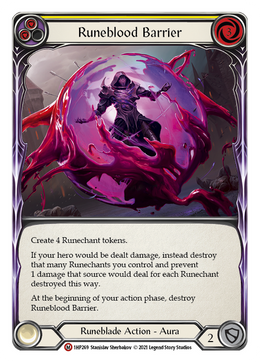 Runeblood Barrier (Yellow)