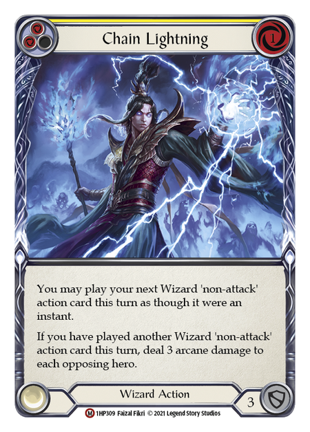 Chain Lightning (Yellow)