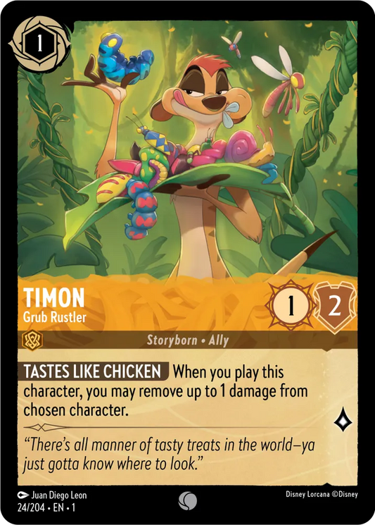 Timon - Voleur de larves