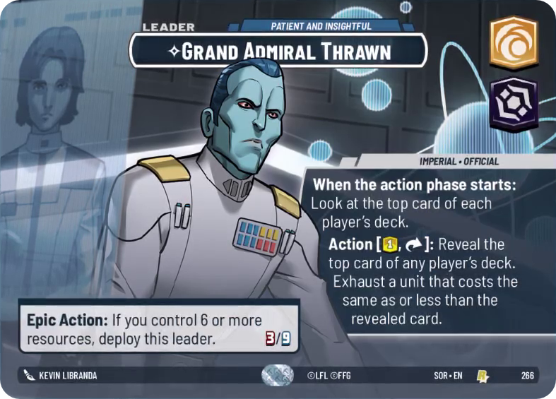 Grand Admiral Thrawn: Patient and Insightful