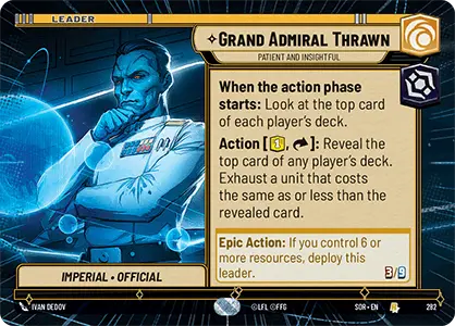 Grand Admiral Thrawn: Patient and Insightful