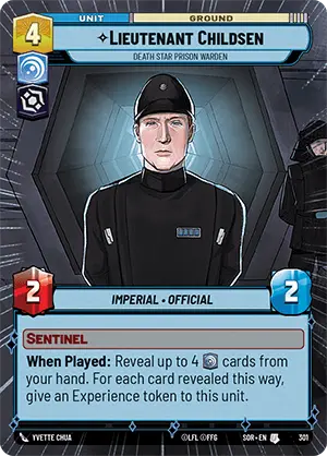 Lieutenant Childsen: Death Star Prison Warden