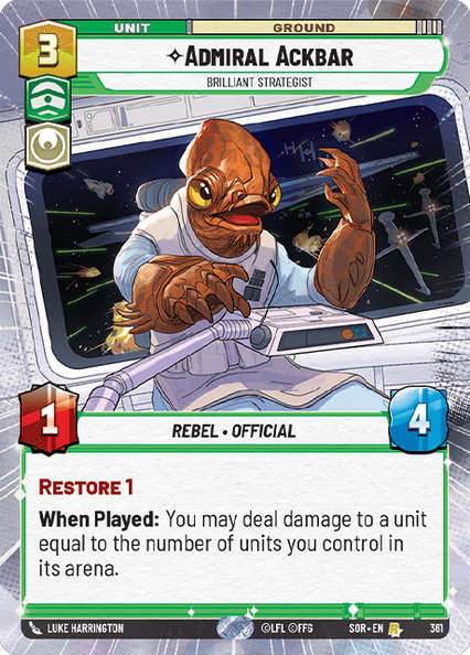 Admiral Ackbar: Brilliant Strategist