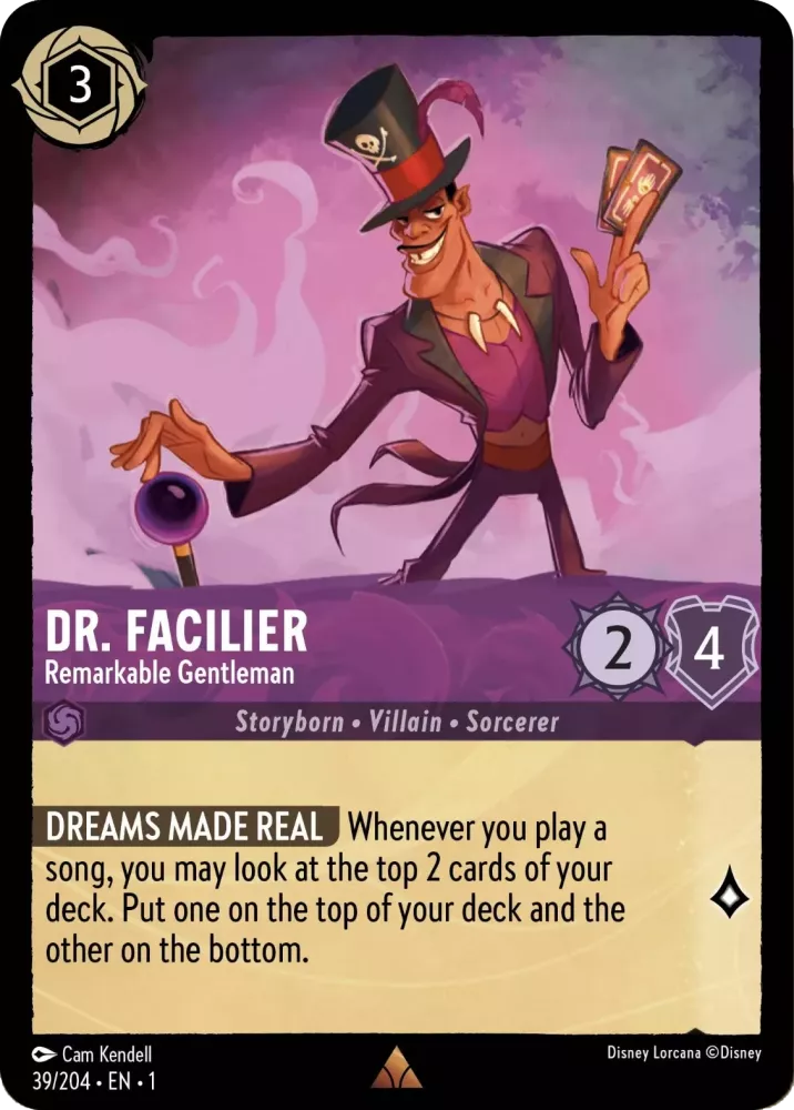 Dr Facilier - Gentleman Remarquable