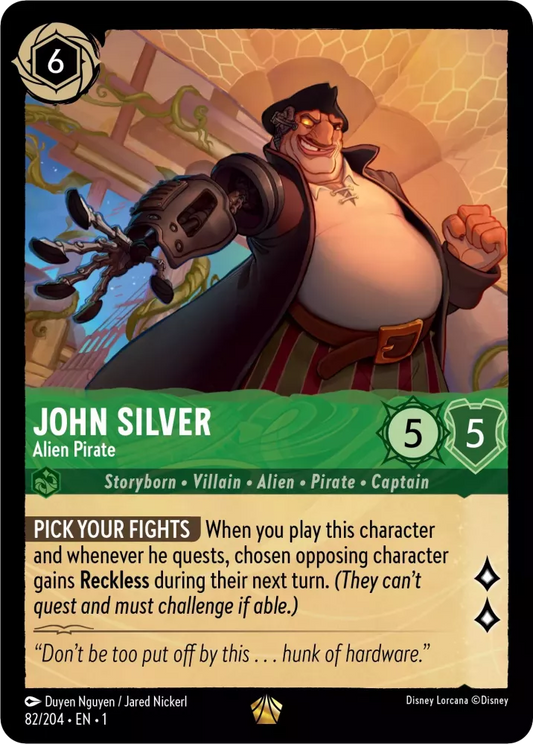 ジョン・シルバー - エイリアンの海賊