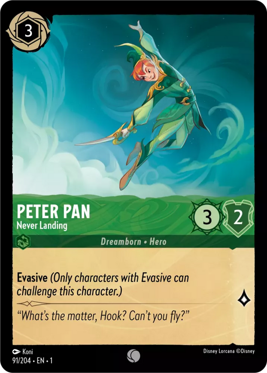 Peter Pan - Atterrissage Jamais