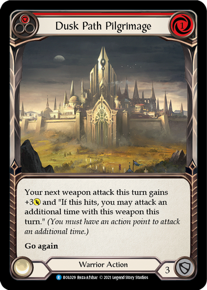 Dusk Path Pilgrimage (Red)