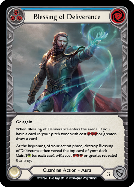 Blessing of Deliverance (Blue)