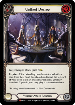 Unified Decree (Yellow)