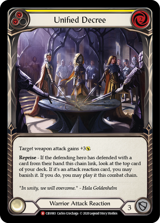 Unified Decree (Yellow)