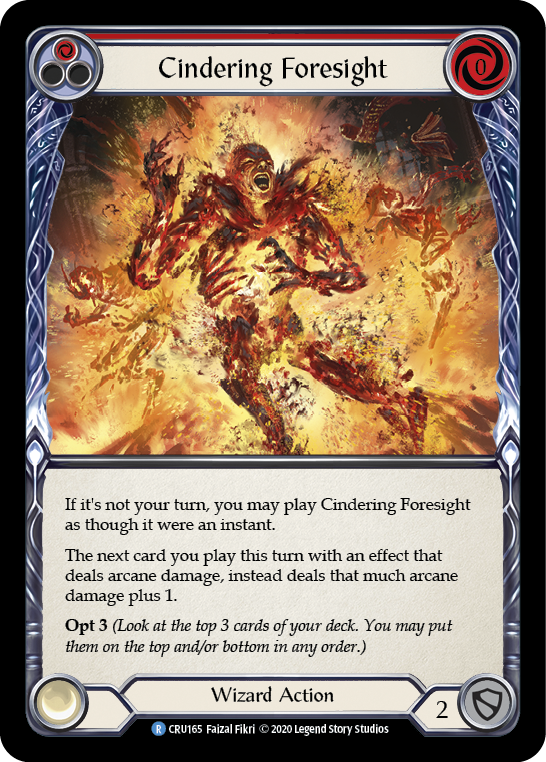 Cindering Foresight (Red)