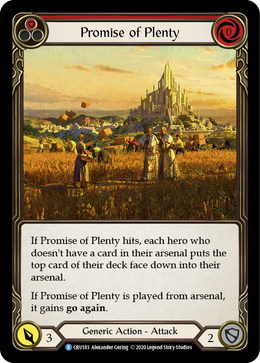 Promise of Plenty (Red)