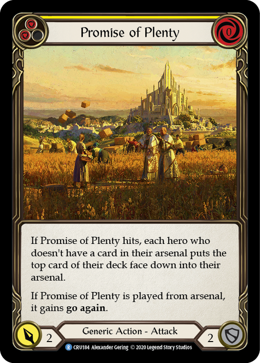Promise of Plenty (Yellow)