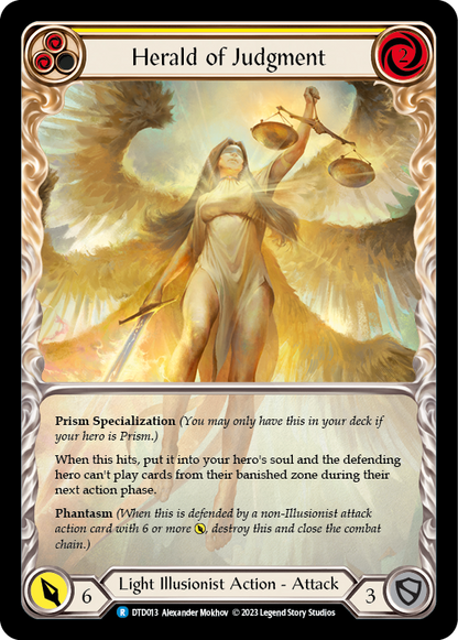 Herald of Judgment (Yellow)