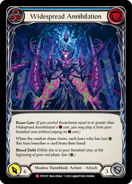 Widespread Annihilation (Blue)