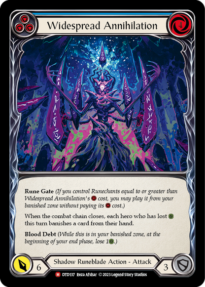 Widespread Annihilation (Blue)