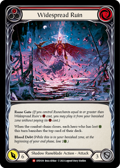 Widespread Ruin (Red)