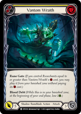 Vantom Wraith (Yellow)