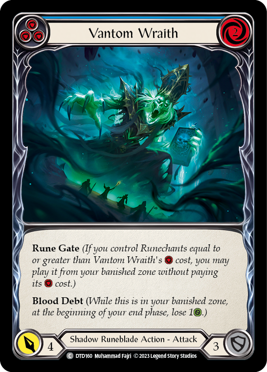 Vantom Wraith (Blue)