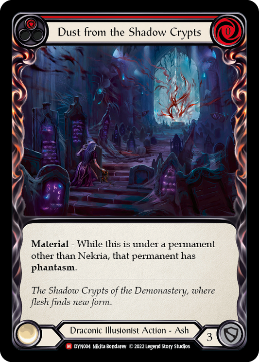 Dust from the Shadow Crypts (Red)