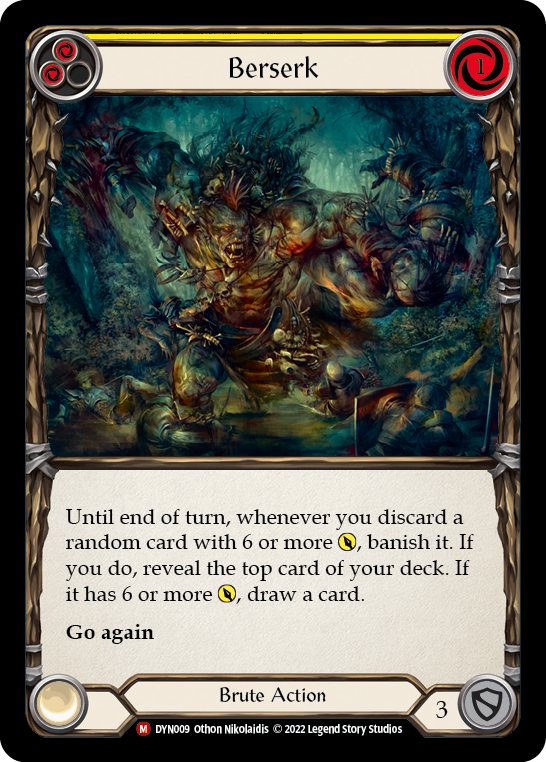 Berserk (Yellow)