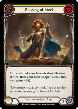 Blessing of Steel (Yellow)