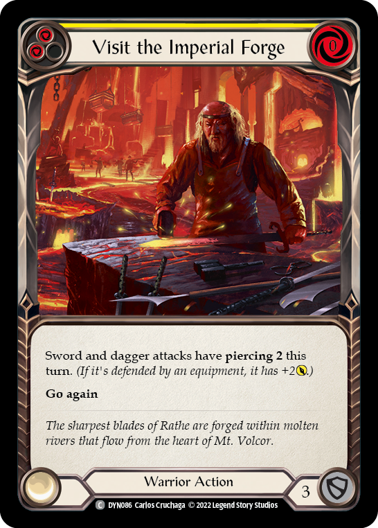 Visit the Imperial Forge (Yellow)