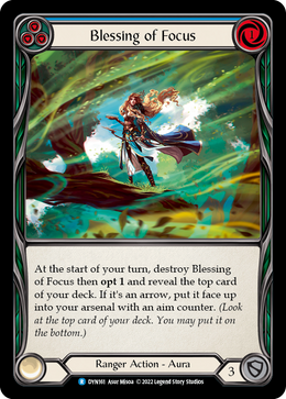 Blessing of Focus (Blue)