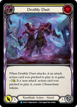 Deathly Duet (Yellow)
