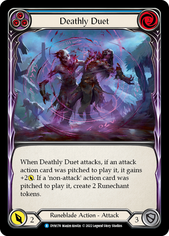 Deathly Duet (Blue)