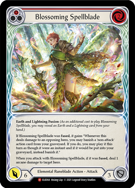 Blossoming Spellblade (Red)
