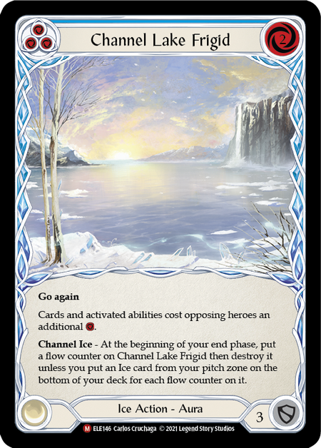 Channel Lake Frigid (Bleu)