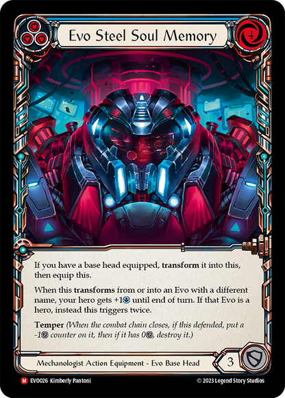 Evo Steel Soul Memory (Blue)