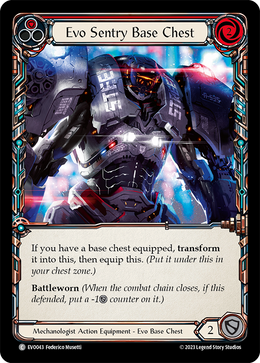 Evo Sentry Base Chest (Red)