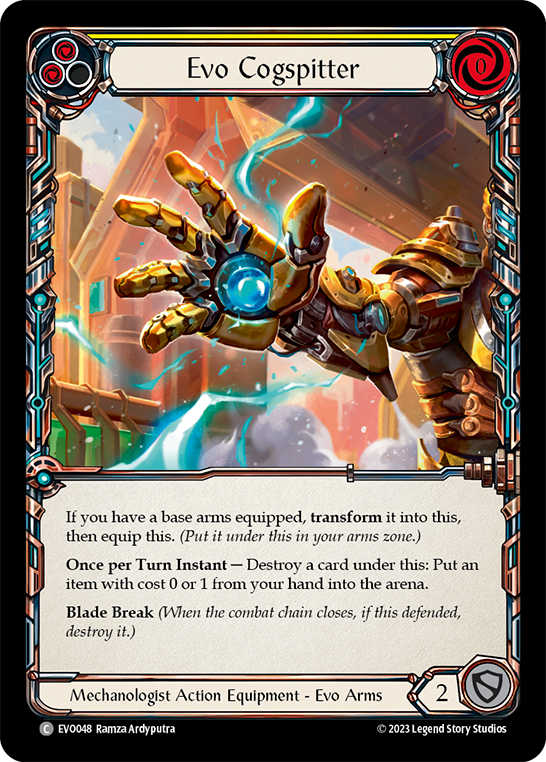 Evo Cogspitter (Yellow)