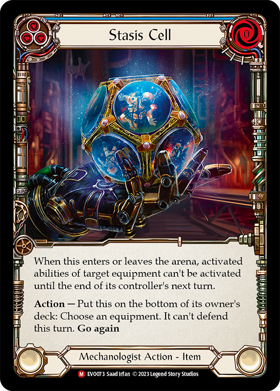 Stasis Cell (Blue)
