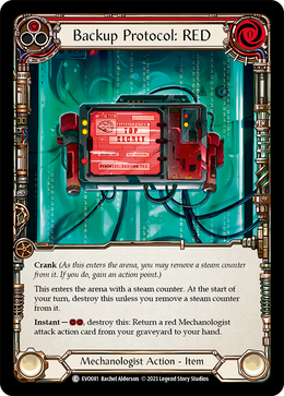 Backup Protocol: RED (Red)