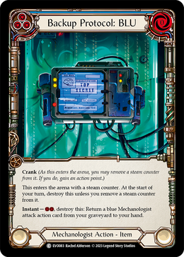 Backup Protocol: BLU (Blue)
