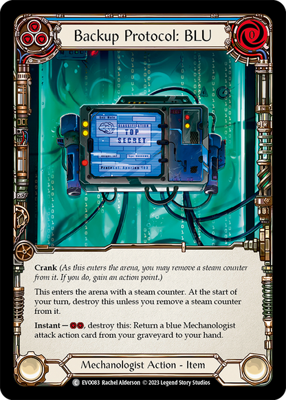 Backup Protocol: BLU (Blue)