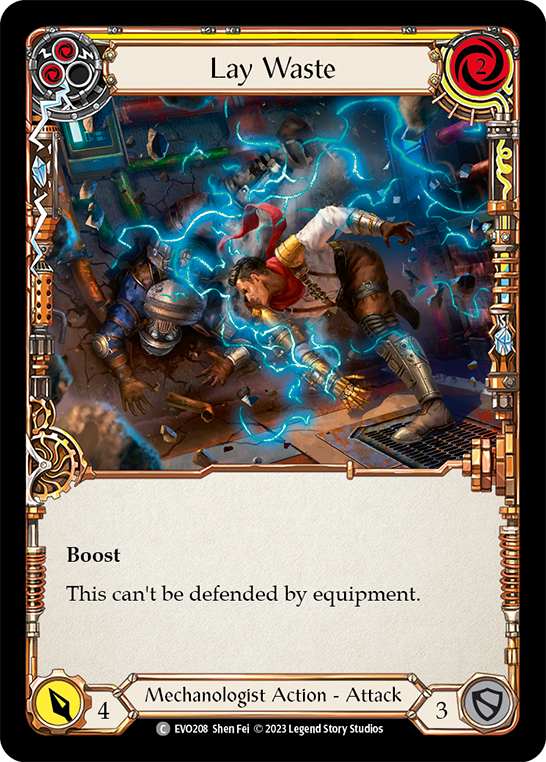 Lay Waste (Yellow)