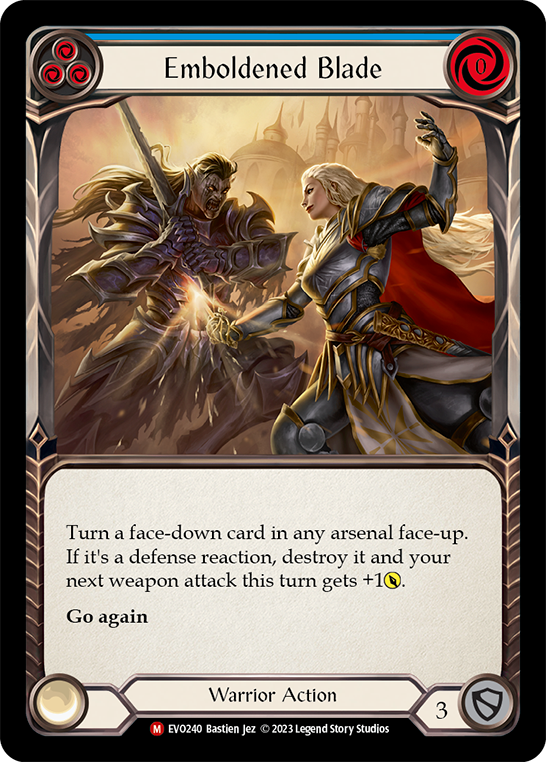 Emboldened Blade (Blue)