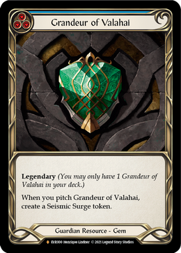 Grandeur of Valahai (Blue)