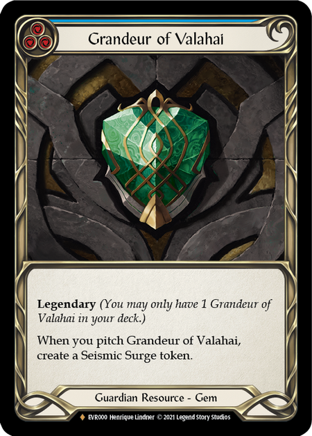 Grandeur of Valahai (Blue)