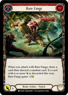 Bare Fangs (Red)