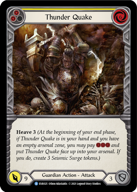 Thunder Quake (Yellow)
