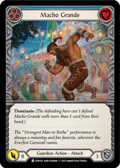 Macho Grande (Blue)