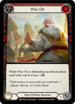 Wax On (Red)