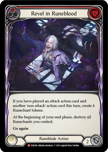 Revel in Runeblood (Red)
