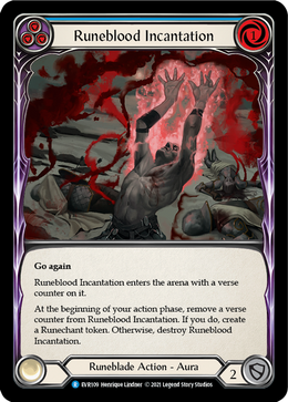 Runeblood Incantation (Blue)