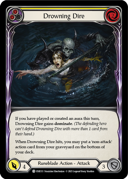 Drowning Dire (Yellow)